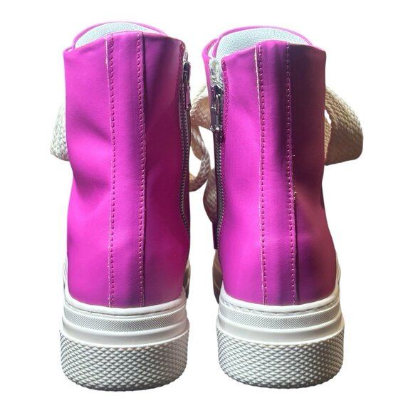 Cristianzerotre CRO3 Calipso 300 Platform Sneakers Fuchsia Pink Size 39 w/ Box - Picture 8 of 13
